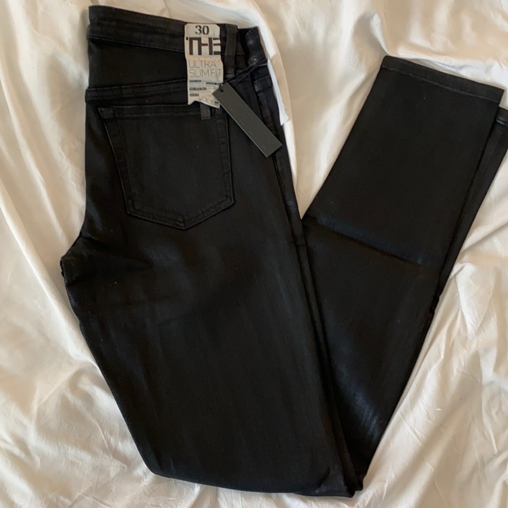 Joe’s Black Jeans with Shimmer detail